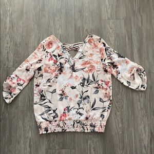 Women’s floral blouse
